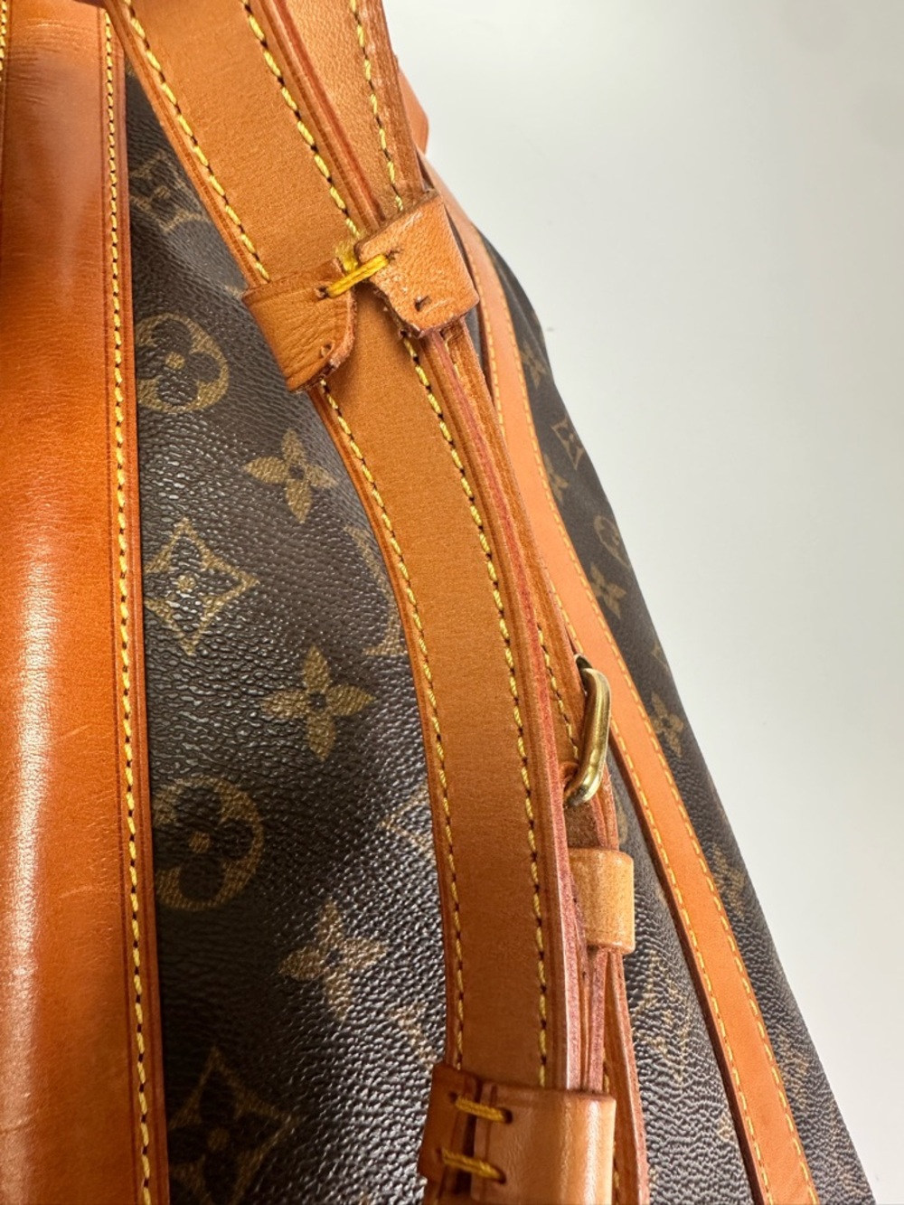 Louis Vuitton LV Brown GM Monogram Travel Duffel Backpack Cabin Friendly France - Picture 12 of 16